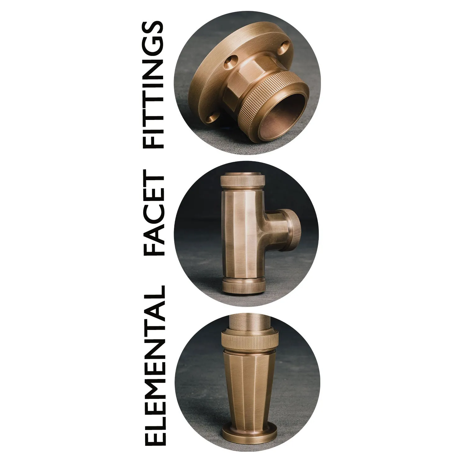 Trough Console paired with Elemental Facet Trough Vanity Legs